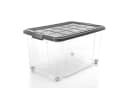BigDean Aufbewahrungsbox 4x 60 L Kunststoff Stapelbox Bild 1