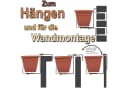 BigDean Blumenkastenhalterung 8 Stück Anthrazit verstellbar Bild 4