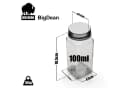 BigDean Gewürzbehälter 12er Set Glas Luftdicht Eckig Bild 3