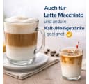 BigDean Latte-Macchiato-Gläser 6-tlg. mit Henkel 230 ml Glas transparent Bild 1