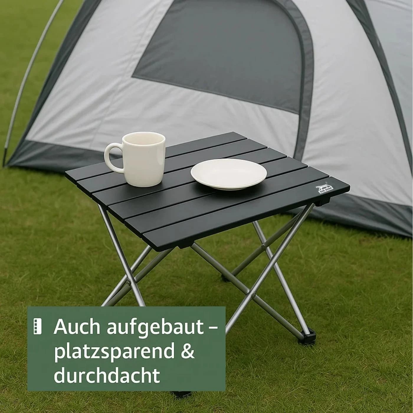 BigDean Campingtisch faltbar Ultraleicht Kleiner Klapptisch - Bild 3