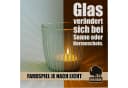 BigDean Teelichthalter Windlicht Glas grün 6er Set Bild 5