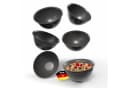 BigDean Müslischale Set 6-tlg. Schwarz BPA-frei 700ml Bild 2