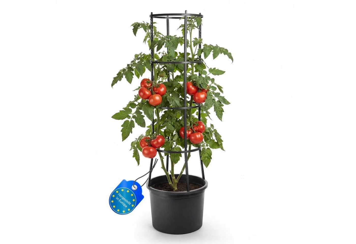 BigDean Tomatentopf XL mit Rankhilfe & Wasserspeicher - Bild 2