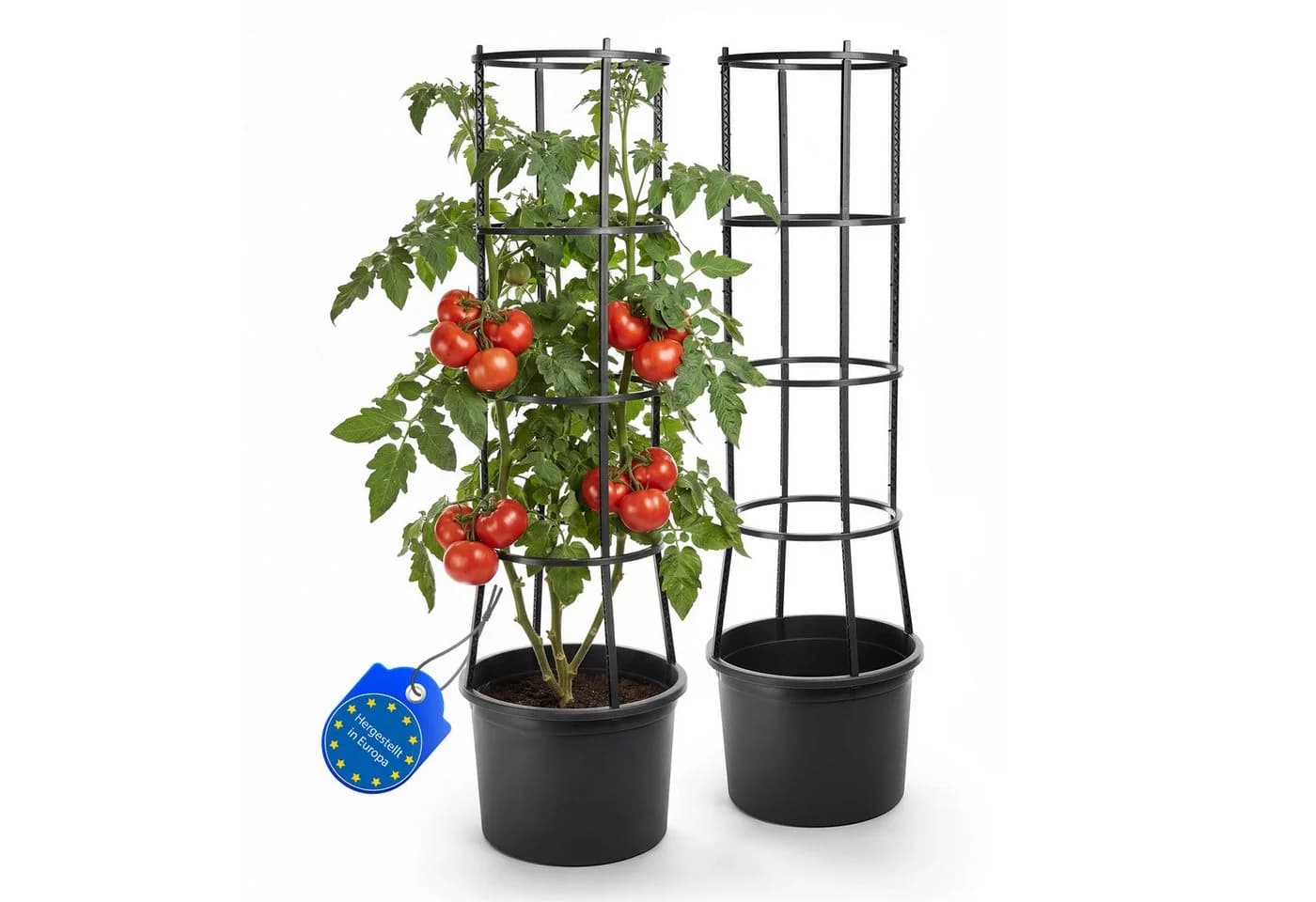 BigDean Tomatentopf XL mit Rankhilfe & Wasserspeicher - Bild 2