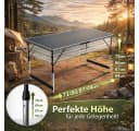 BigDean Klapptisch Höhenverstellbar Stabil Campingtisch Bild 1