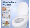 BigDean WC-Sitz Toilettendeckel mit Absenkautomatik in Holzoptik oval Bild 4