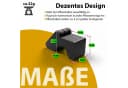 BigDean Standfuß 4x Füßchen für Blumentopf Anthrazit (24 St.) Bild 3