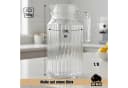 BigDean Wasserkrug 1,1 Liter Borosilikatglas mit Deckel Bild 3