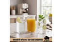 BigDean Longdrinkglas 6er Set Transparent Riffeloptik Glas Bild 1