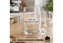 BigDean Glas-Set 6-tlg. 320 ml Trinkgläser Transparent Bild 5