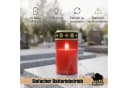 BigDean LED Grabkerze 3er Set mit Flackereffekt und IP44 Schutz Bild 4