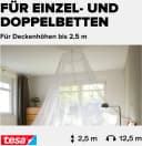 tesa Insect Stop Comfort Moskitonetz Weiß 12,50m x 2,50m Bild 4