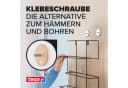 tesa Klebeschraube 2er Pack Silber Mauerwerk & Stein 5 kg Haltekraft Bild 1