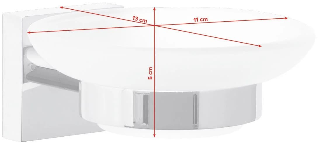 Seifenspender TESA 1x tesa ekkro Seifenschale Chrome Dosierspender - Bild 4