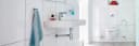 tesa Toilettenpapierhalter EKKRO selbstklebend silber Bild 1