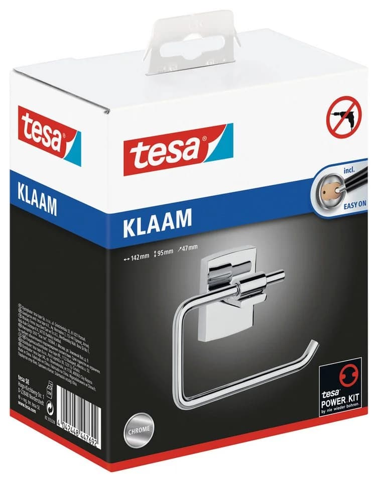 Toilettenpapierhalter TESA Chrome Selbstklebend