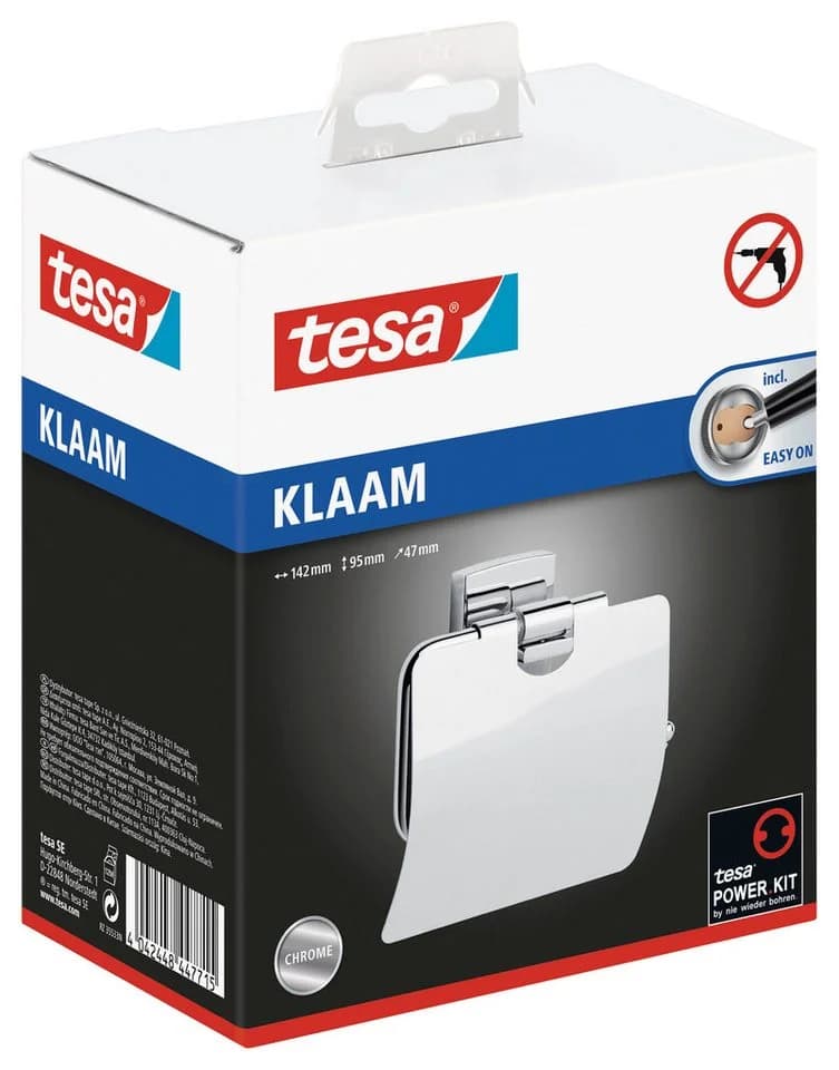 Toilettenpapierhalter TESA Chrome Selbstklebend - Bild 5