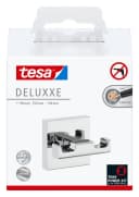 tesa Handtuchhaken DELUXXE Chrom silber glänzend selbstklebend Bild 2
