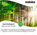 indeko Gardinenstange Bern 2-läufig Aluminium satiniert Innenlauf Bild 5