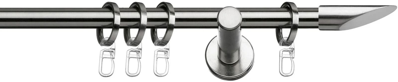 Gardinenstange Marbella Silber Indeko