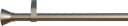 Indeko Gardinenstange Ibiza Silber Stahl 110cm Bild 3