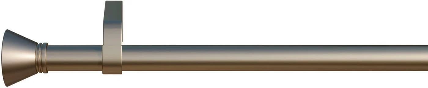 Indeko Gardinenstange Ibiza Silber Stahl 110cm - Bild 3