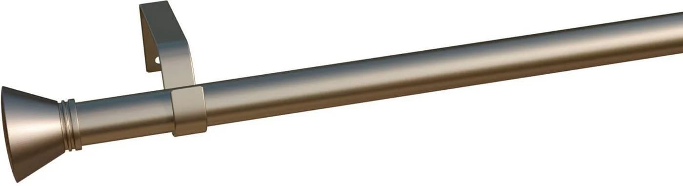 Indeko Gardinenstange Ibiza Silber Stahl 110cm - Bild 4