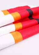 Capelli New York Strandtuch Rot Orange Frotteevelours Bild 3