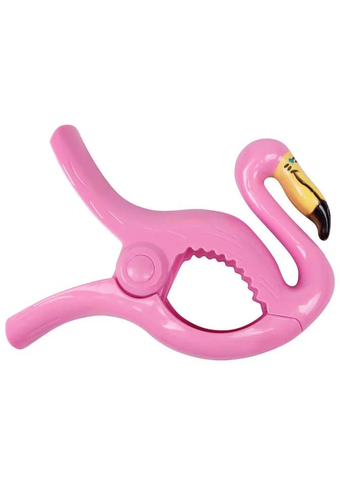 Capelli New York Handtuchklemme 2er Set Rose Flamingo Design