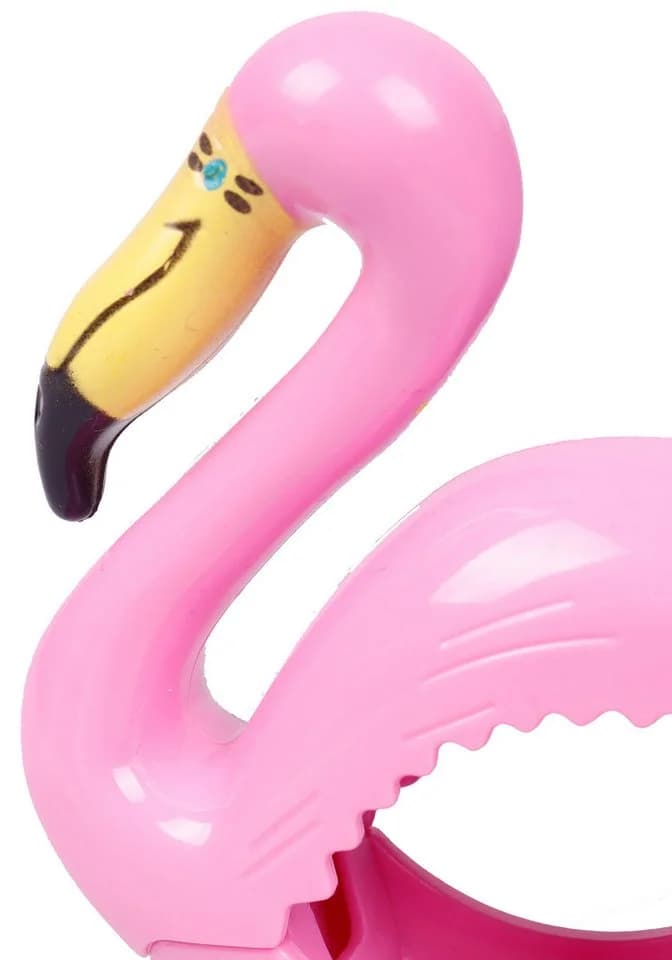 Capelli New York Handtuchklemme 2er Set Rose Flamingo Design - Bild 3