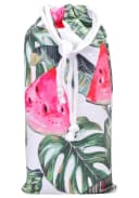 Capelli New York Strandtuch Microfaser Grün Wassermelonen-Motiv Bild 1