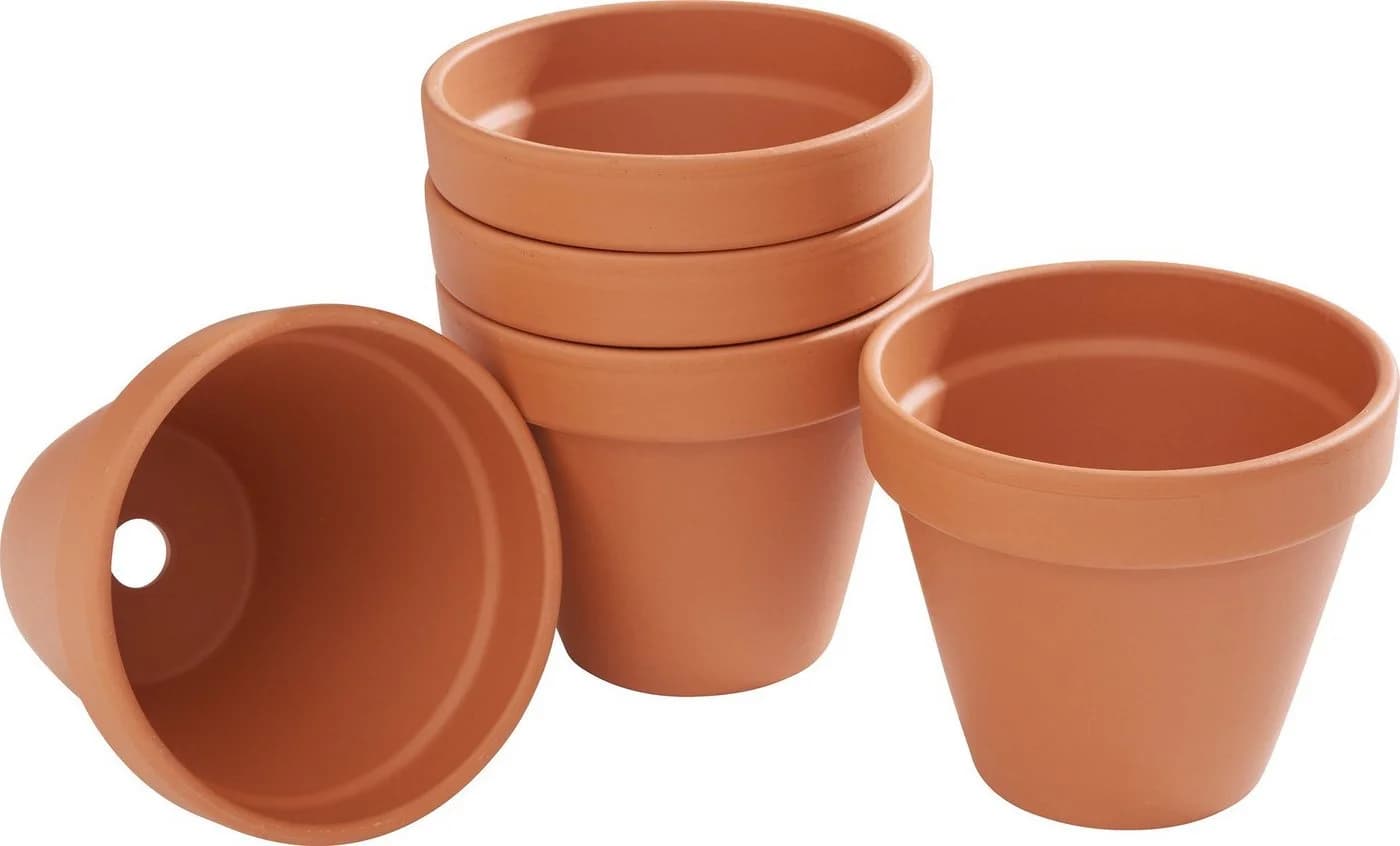 VBS Blumentopf Terrakotta Ø 11 cm 10er Set