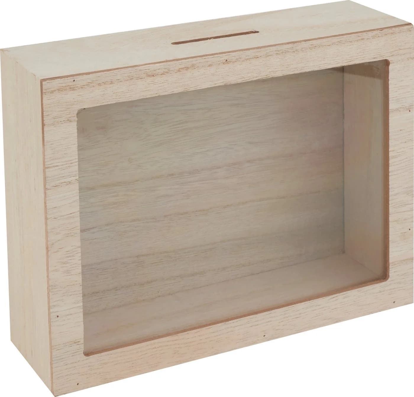 VBS Dekoobjekt Dream-Box Spardose mit Glasfenster