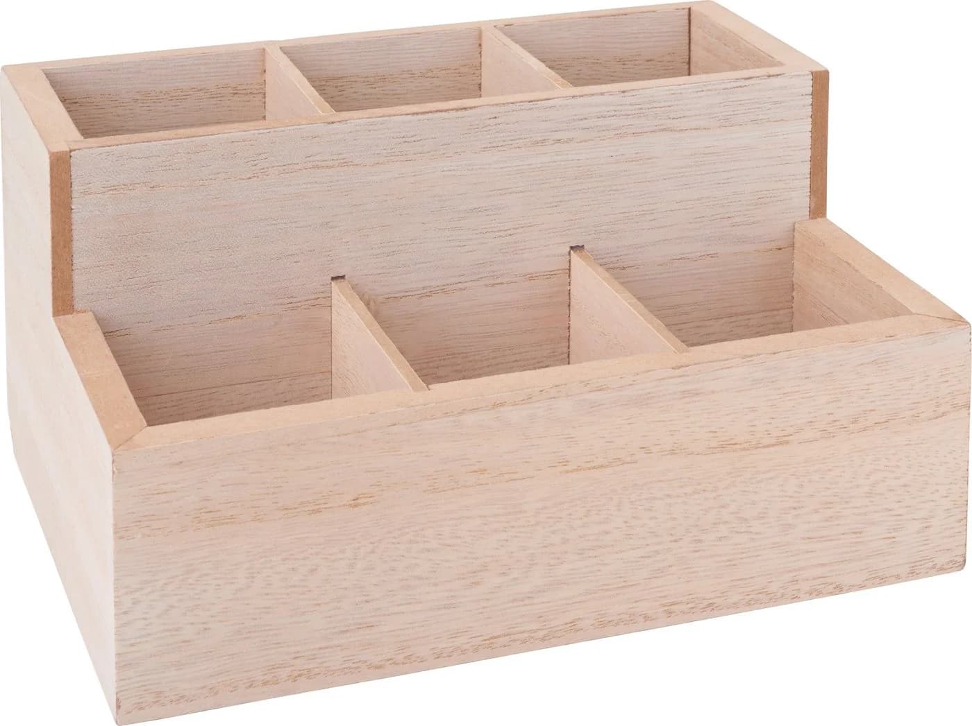 VBS Organizer Utensilien-Box mit 6 Fächern