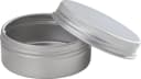 VBS Aufbewahrungsbox Rund Aluminium mit Schraubdeckel Bild 1