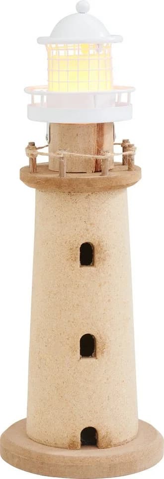 VBS Dekoobjekt Leuchtturm Haven Light Beige