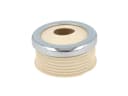 Stedo WC-Druckspüler Euro Spülrohrverbinder Ø 55 mm Weiß Bild 2
