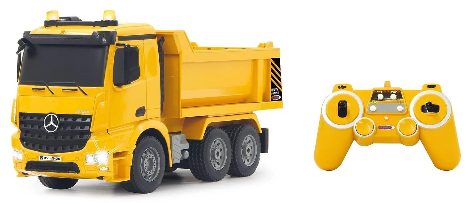Jamara RC-Truck Muldenkipper Mercedes Arocs mit Signallichtern