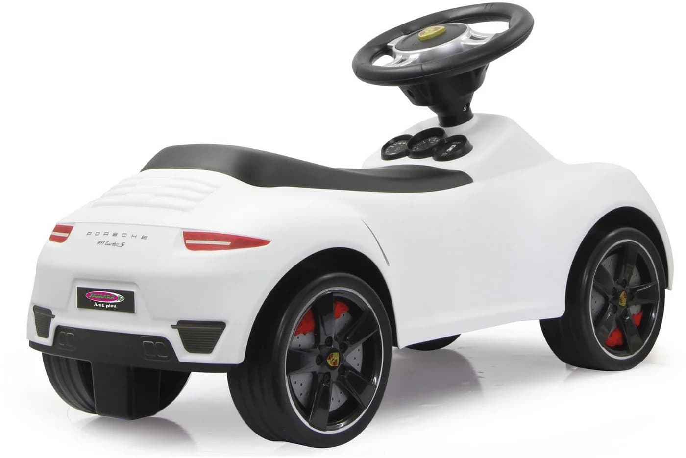 Jamara Rutscherauto Porsche 911 Weiß mit Flüsterreifen - Bild 4