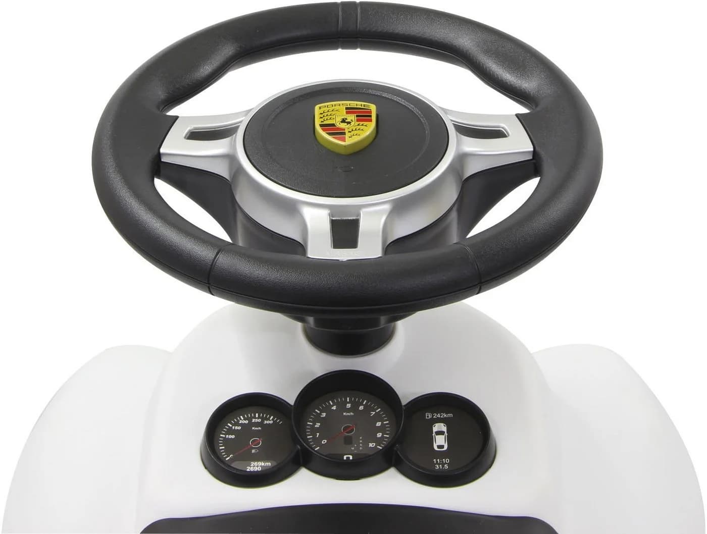 Jamara Rutscherauto Porsche 911 Weiß mit Flüsterreifen - Bild 5