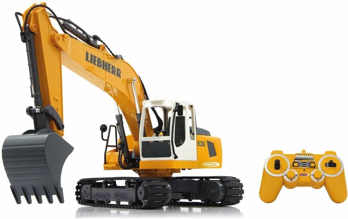 Jamara RC-Bagger R936 Liebherr Gelb mit LED und Sound - Bild 2