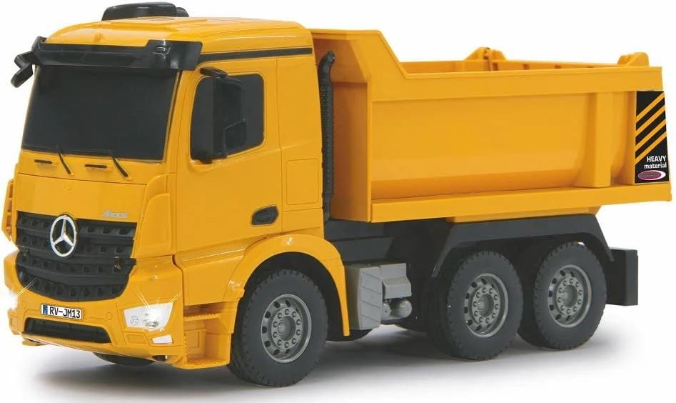 JAMARA RC-Truck Muldenkipper Mercedes Arocs Gelb mit LED-Licht - Bild 5