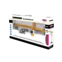 JAMARA RC-Kran Liebherr Turmdrehkran Gelb Fernsteuerung Bild 1