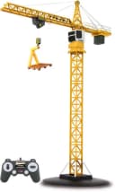 JAMARA RC-Kran Liebherr Turmdrehkran Gelb Fernsteuerung Bild 3