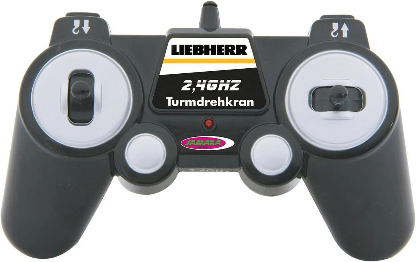 JAMARA RC-Kran Liebherr Turmdrehkran Gelb Fernsteuerung - Bild 4
