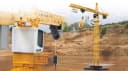 JAMARA RC-Kran Liebherr Turmdrehkran Gelb Fernsteuerung Bild 5