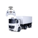 Jamara RC-LKW Mercedes Benz Arocs Weiß mit Container Fernsteuerung Bild 1