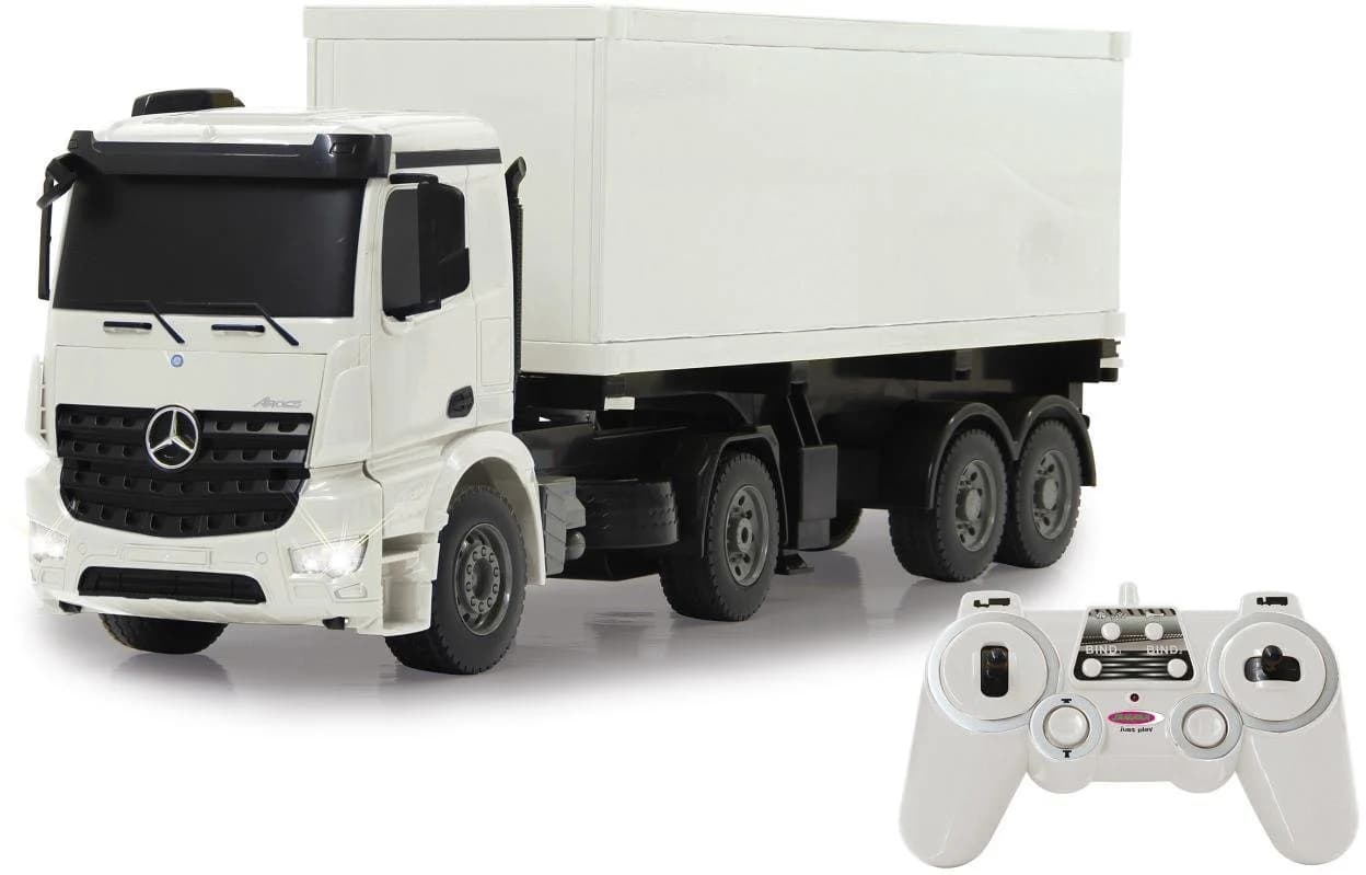 Jamara RC-LKW Mercedes Benz Arocs Weiß mit Container Fernsteuerung - Bild 3