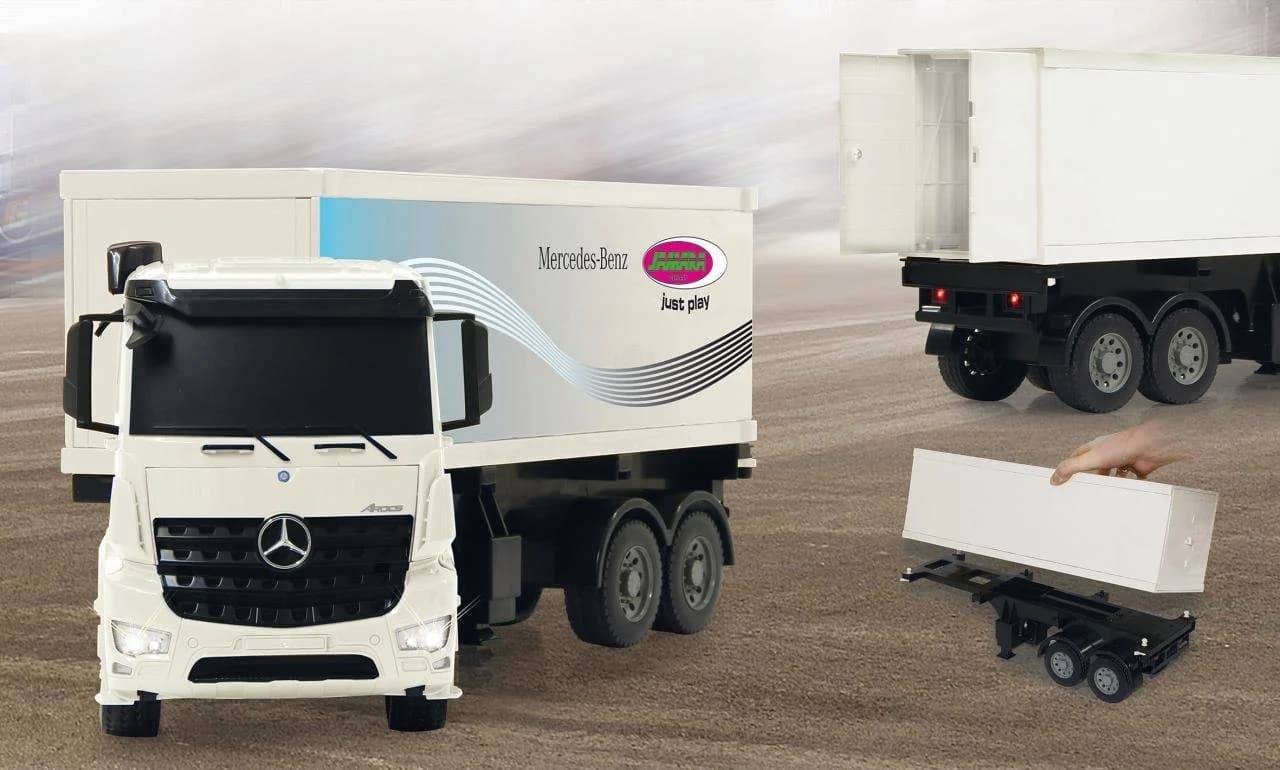 Jamara RC-LKW Mercedes Benz Arocs Weiß mit Container Fernsteuerung - Bild 4